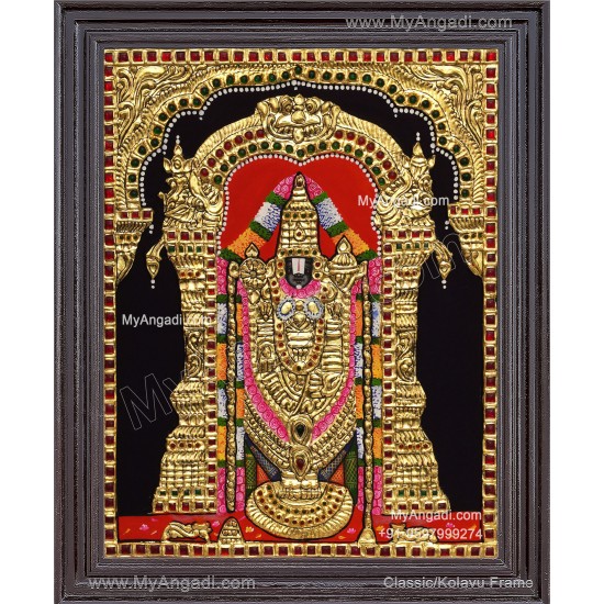 Venkateshwara Swamy Tanjore Painting