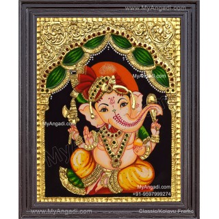 Vinayagar Tanjore Painting