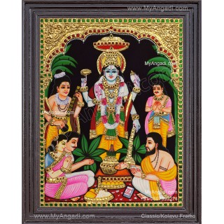 Sathya Narayana Tanjore Painting