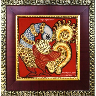 Peacock Tanjore Painting