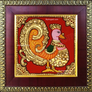 Peacock Tanjore Painting