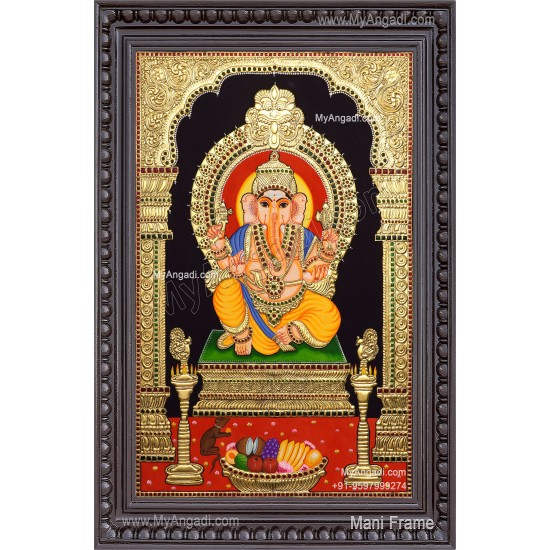 Ganesha Tanjore Painting