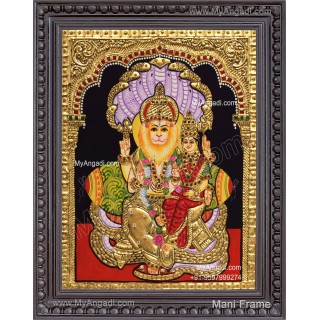 Lakshmi Narasimmar Tanjore Painting