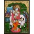 Krishna With Flute and Cow Tanjore Paintings