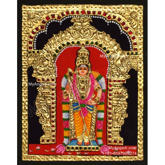 Murugar Tanjore Painting