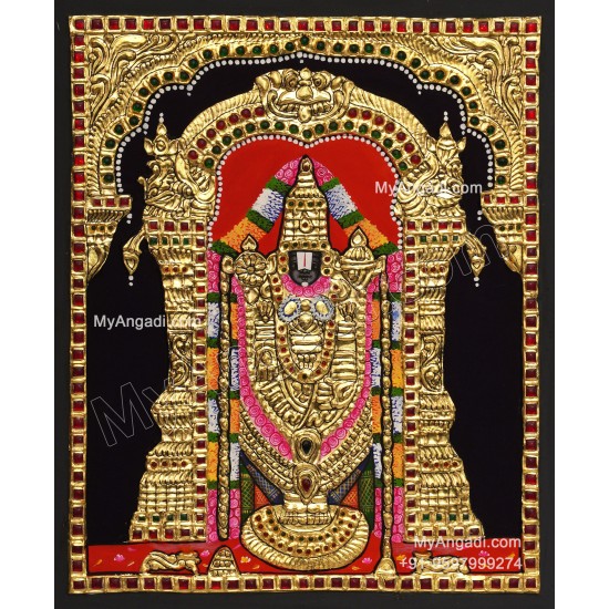 Venkateshwara Swamy Tanjore Painting