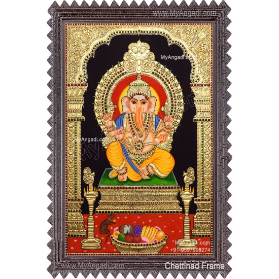Ganesha Tanjore Painting