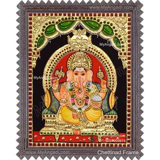 Ganesha Tanjore Paintings