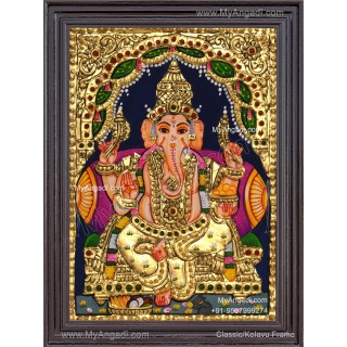 Ganesha Tanjore Paintings