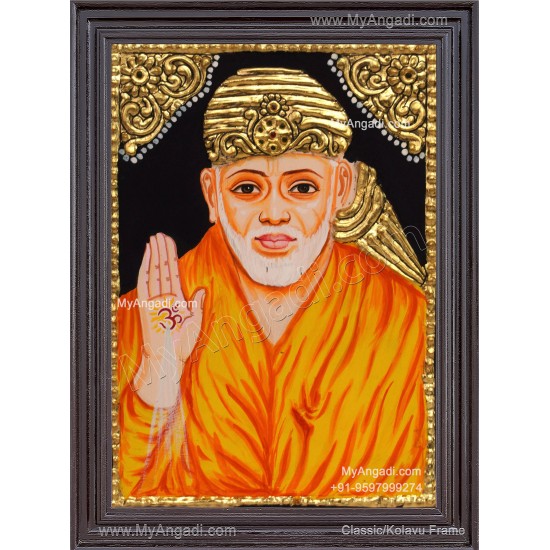 Saibaba Tanjore Painting