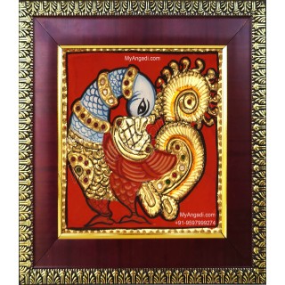 Peacock Tanjore Painting
