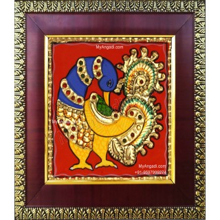 Peacock Tanjore Painting