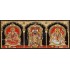 3D 3 Panel Tanjore Paintings