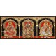 3D 3 Panel Tanjore Paintings