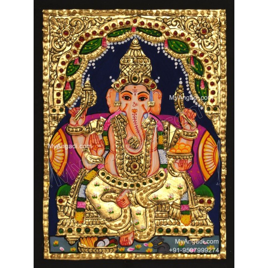 Ganesha Tanjore Paintings