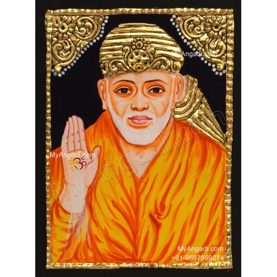 Saibaba Tanjore Painting