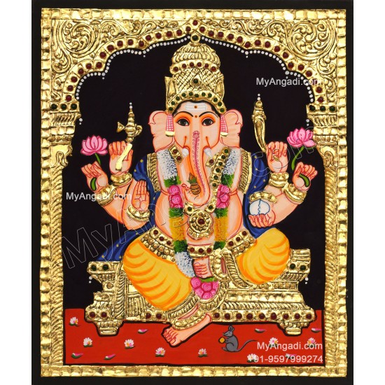 Ganesha Tanjore Paintings