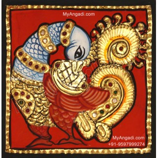 Peacock Tanjore Painting