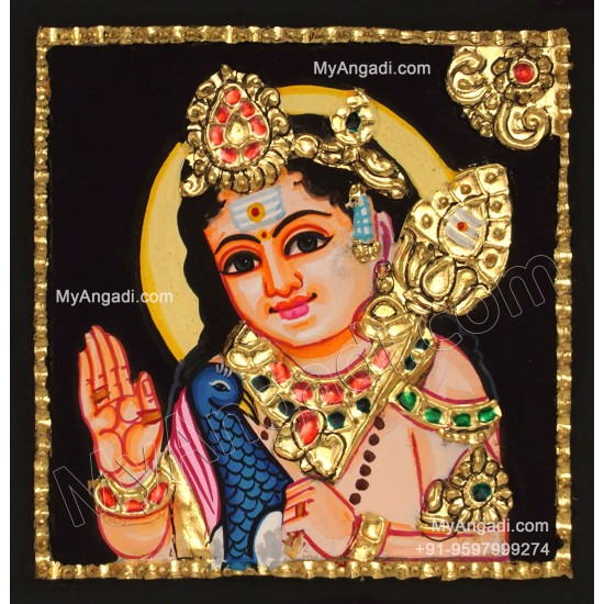 Murugan Tanjore Painting