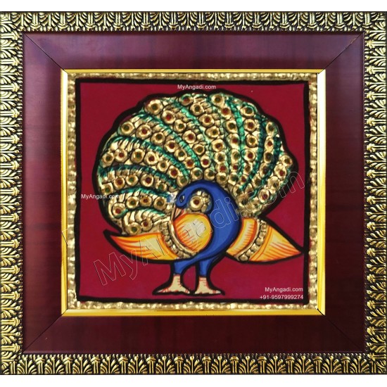 Peacock Tanjore Paintings Peacock Tanjore Paintings