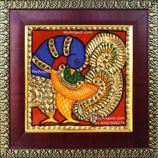 Peacock Tanjore Paintings