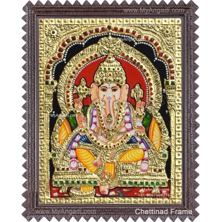 Ganesha  Tanjore Paintings