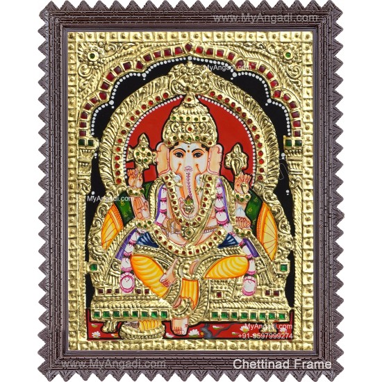 Ganesha  Tanjore Paintings