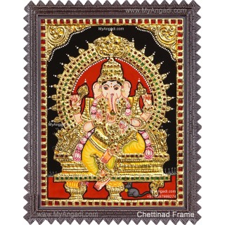 Ganesha  Tanjore Paintings