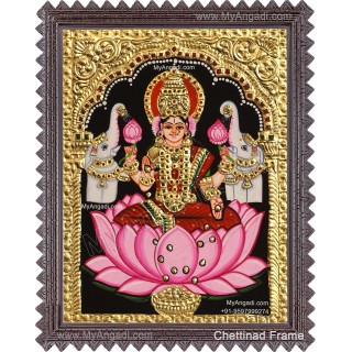 Gaja Lakshmi Tanjore Painting Gaja Lakshmi Tanjore Painting