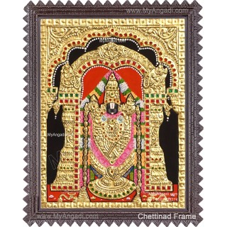 Venkateshwara Swamy Tanjore Painting