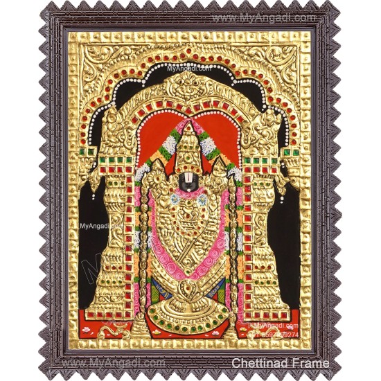 Venkateshwara Swamy Tanjore Painting Venkateshwara Swamy Tanjore Painting