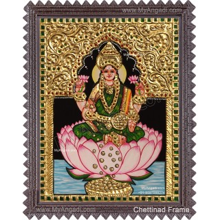 Dhana Lakshmi Tanjore Painting Dhana Lakshmi Tanjore Painting