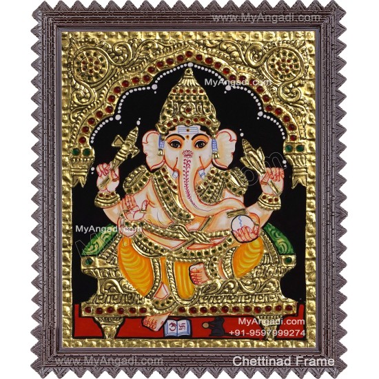 Ganesh  Tanjore Paintings