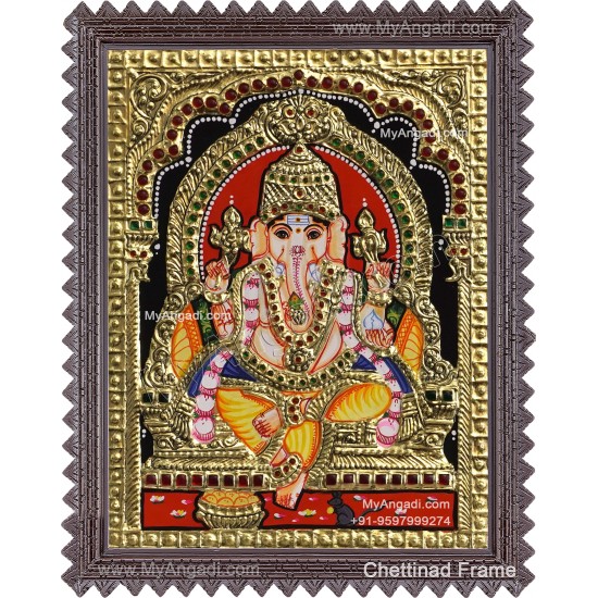 Vinayagar  Tanjore  Paintings