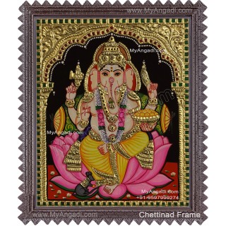 Ganesha  Tanjore Paintings