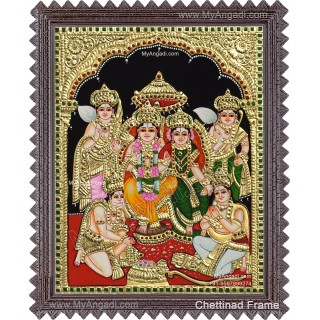 Ram Darbar Tanjore Painting