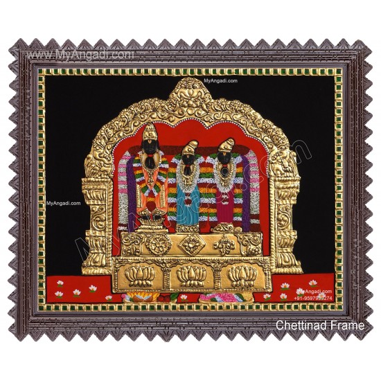 Sri aithammal  Tanjore Painting
