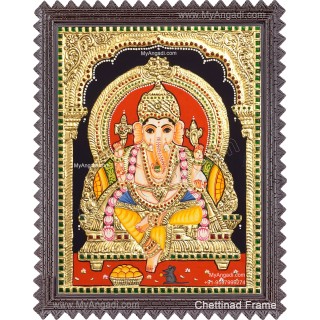 Ganesha  Tanjore Paintings
