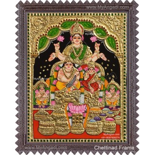 Kubera Lakshmi Tanjore Paintings