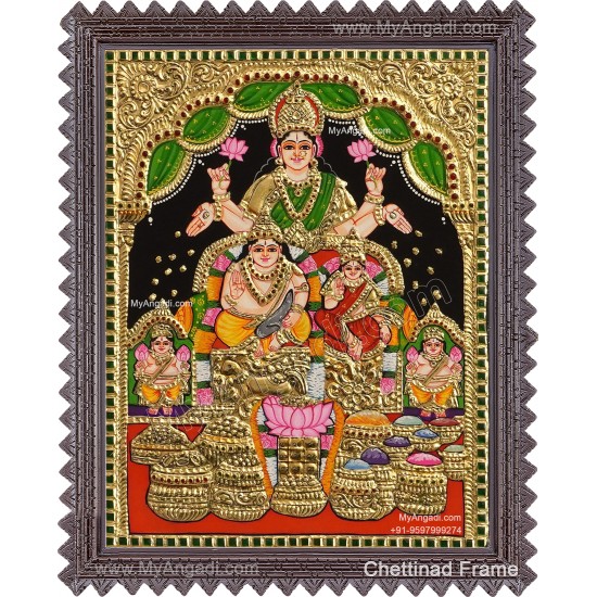 Kubera Lakshmi Tanjore Paintings
