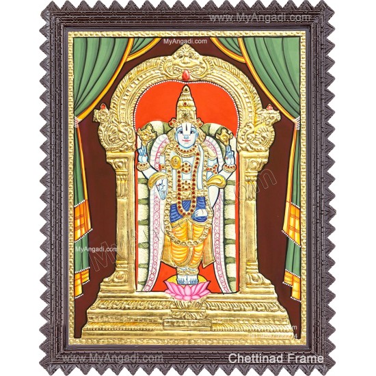 Vishnu Tanjore Painting