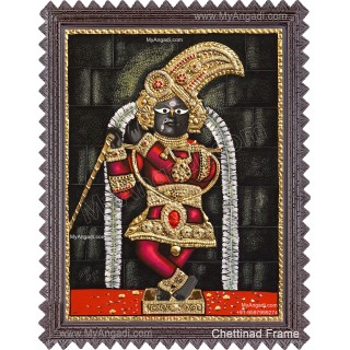 Shri radha raman tanjore painting