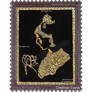 lady-face-tanjore-painting