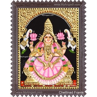 Gaja Lakshmi Tanjore Paintings