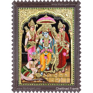 Ram Darbar Tanjore Painting Ram Darbar Tanjore Painting