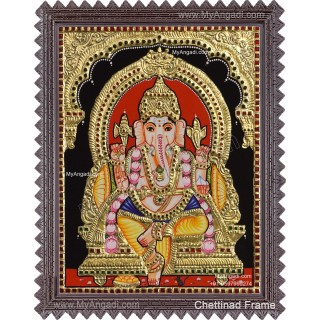 Ganesha  Tanjore Paintings