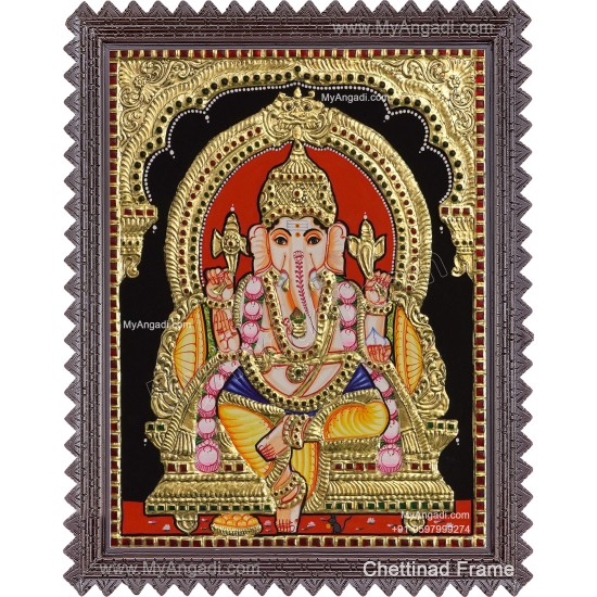 Ganesha  Tanjore Paintings