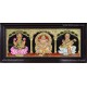 3 Panel Lakshmi Ganesha Saraswathi Tanjore Painting 3 Panel Lakshmi Ganesha Saraswathi Tanjore Painting