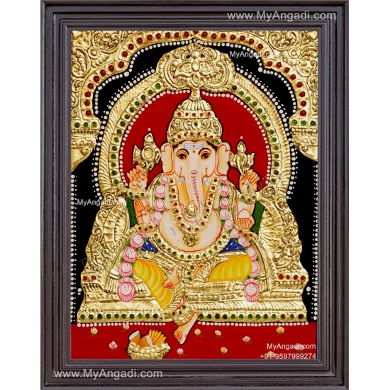 Ganesha  Tanjore Paintings