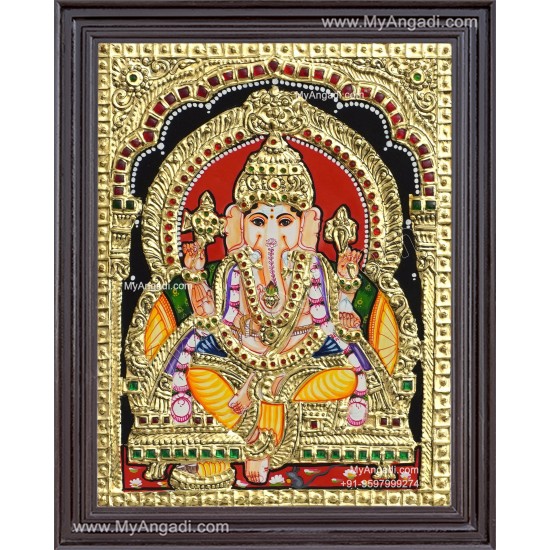 Ganesha  Tanjore Paintings